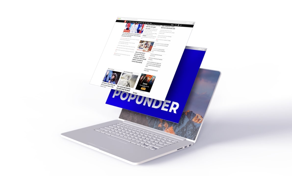 Popunder Ad Example